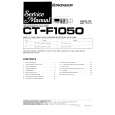 PIONEER CT-F1050 Instrukcja Serwisowa