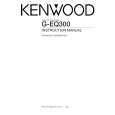 KENWOOD G-EQ300 Instrukcja Obsługi