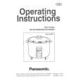 PANASONIC SRW18HSP Instrukcja Obsługi