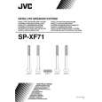 JVC SP-XF71 Instrukcja Obsługi