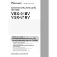PIONEER VSX-918V-K/KUXJ/CA Instrukcja Obsługi