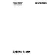 UNITRA SABINA R610 Instrukcja Serwisowa