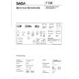 SABA T253 Instrukcja Serwisowa