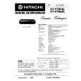 HITACHI VT-F786EL Instrukcja Serwisowa