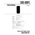 SONY SRS-88PC Instrukcja Serwisowa