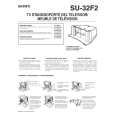 SONY SU32F2 Instrukcja Obsługi