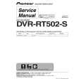 PIONEER DVR-RT502-S/KCXZT Instrukcja Serwisowa