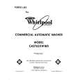 WHIRLPOOL CA2762XWW0 Katalog Części