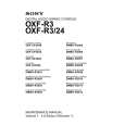 SONY OXF-R3/24 Instrukcja Serwisowa