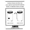 ZANUSSI SD2801 Instrukcja Obsługi