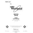 WHIRLPOOL GLE5700XSW0 Katalog Części