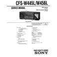 SONY CFSW456L Instrukcja Serwisowa