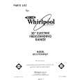WHIRLPOOL RF317PXWW1 Katalog Części