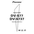 PIONEER DV-S737 Instrukcja Obsługi