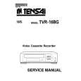 TENSAI TVR16BG Instrukcja Serwisowa