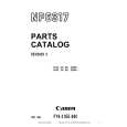 CANON NP6317 Katalog Części