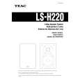 TEAC LS-H220 Instrukcja Obsługi