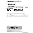 PIONEER XV-DV303/LBWXJN/RC Instrukcja Serwisowa