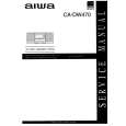 AIWA CA-DW470 Instrukcja Serwisowa