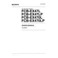 SONY FCB-EX47LP Instrukcja Serwisowa