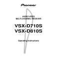 PIONEER VSX-D710S/MVXJI Instrukcja Obsługi