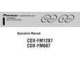 PIONEER CDX-FM1287/XN/ES Instrukcja Obsługi