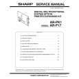 SHARP AR-P17 Instrukcja Serwisowa
