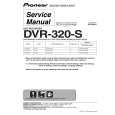 PIONEER DVR-320-S/WYXK Instrukcja Serwisowa