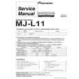 PIONEER MJ-L11/NVXJ Instrukcja Serwisowa