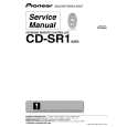 PIONEER CD-SR1/XZ/E5 Instrukcja Serwisowa