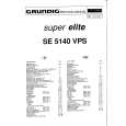 GRUNDIG SE5140VPS Instrukcja Serwisowa
