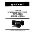SANYO GXT5200K Instrukcja Serwisowa