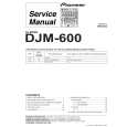 PIONEER DJM-600/WAXCN Instrukcja Serwisowa
