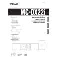 TEAC MCDX22I Instrukcja Obsługi