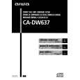 AIWA CADW637 Instrukcja Obsługi