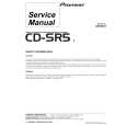 PIONEER CD-SR5/E Instrukcja Serwisowa