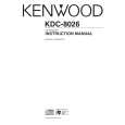 KENWOOD KDC-8026 Instrukcja Obsługi