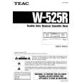 TEAC W525R Instrukcja Obsługi