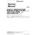 PIONEER KEH-P6010RB/XN/EW Instrukcja Serwisowa