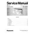 PANASONIC WJ5600 Instrukcja Serwisowa