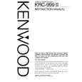 KENWOOD KRC999II Instrukcja Obsługi