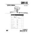 SONY GMVU5 Instrukcja Serwisowa