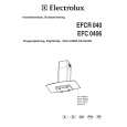 ELECTROLUX EFCR040X Instrukcja Obsługi