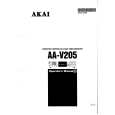 AKAI AA-V205 Instrukcja Obsługi