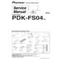 PIONEER PDK-FS04WL Instrukcja Serwisowa