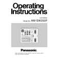 PANASONIC AWSW350P Instrukcja Obsługi
