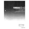 YAMAHA B-6 Instrukcja Obsługi