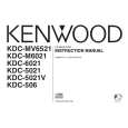 KENWOOD KDC-5021V Instrukcja Obsługi