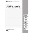 PIONEER DVR-530H-S/RDRXV Instrukcja Obsługi