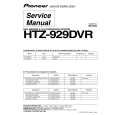 PIONEER HTZ-929DVR/WLXJ Instrukcja Serwisowa